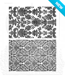 Tim Holtz® Stampers Anonymous Cling Mount Sets -- Tapestry CMS414