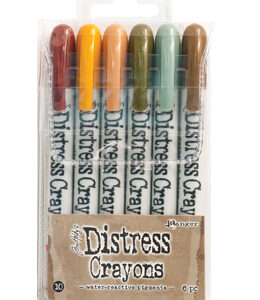 Tim Holtz® Distress Crayons Set #10
