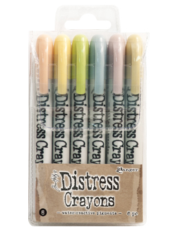 Tim Holtz® Distress Crayons Set #8