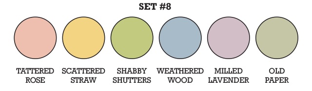 Tim Holtz® Distress Crayons Set #8