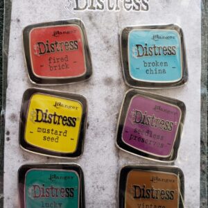 Tim Holtz Distress Enamel Pin Set #2