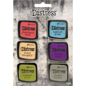 Tim Holtz Distress Enamel Pin Set #3