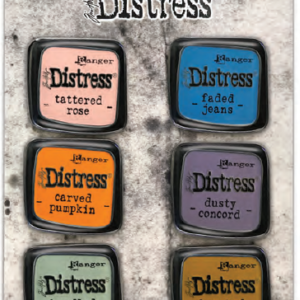 Tim Holtz Distress Enamel Pin Set #8