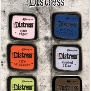 Tim Holtz Distress Enamel Pin Set #6