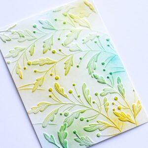 Memory Box Gracious Leaves 3D Embossing Folder EF1002