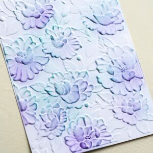 Memory Box Blooming 3-D Embossing Folder EF1014