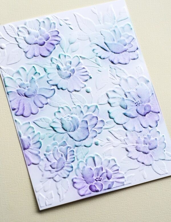 Memory Box Blooming 3-D Embossing Folder EF1014
