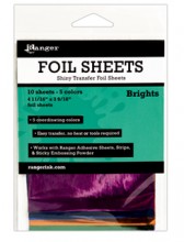 Ranger Shiny Foil Transfer Sheets - Basics