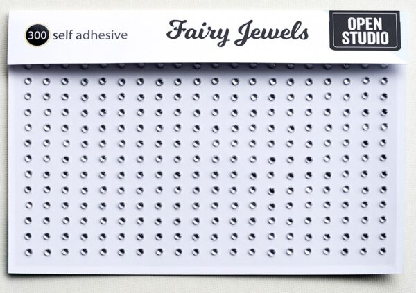 Open Studio Self-Adhesive -- Clear Fairy Jewels JWL001