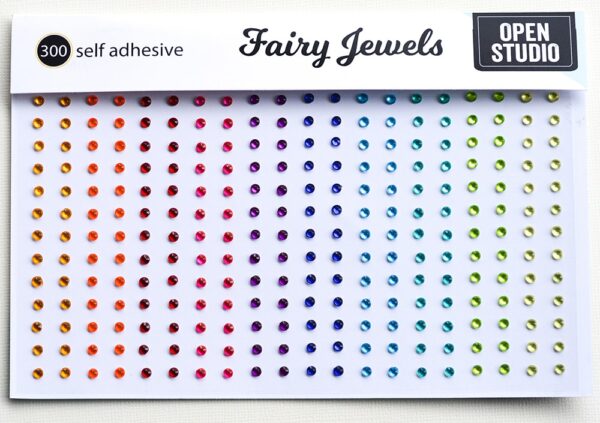 Open Studio Self-Adhesive -- Bright Fairy Jewels JWL003