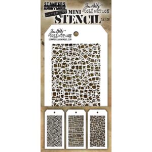 Tim Holtz® Stampers Anonymous Mini Layering Stencil Set #28 MTS028
