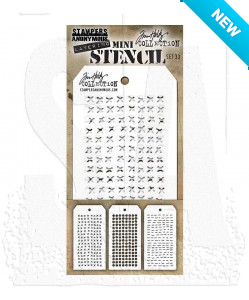 Tim Holtz® Stampers Anonymous Mini Layering Stencil Set #33 MST033