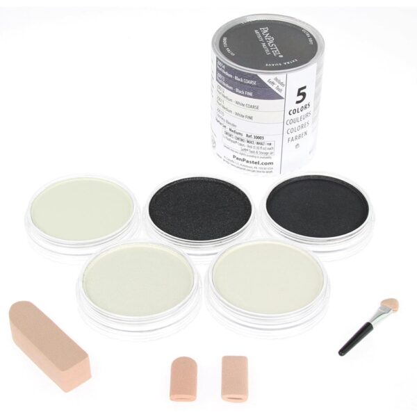 PanPastel Mediums Artist Pastels 5-Pack Set