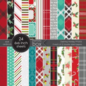Memory Box Dashing Holiday Cardstock Pack