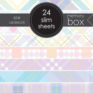 Memory Box Spring Plaid Slim PP1015S