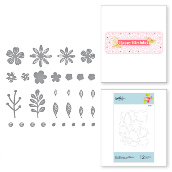 Mini Blooms and Sprigs S2-314
