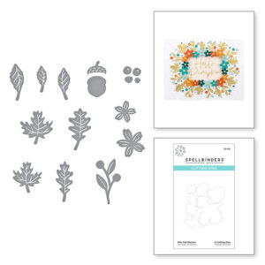 Mini Fall Blooms Etched Dies S2-321