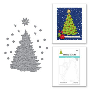 O Christmas Tree Etched Dies S3-419