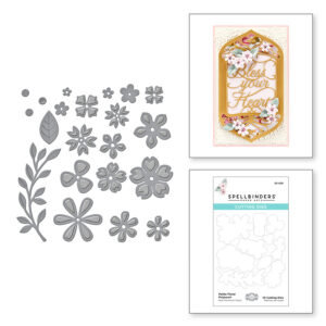 Petite Floral Potpourri Etched Dies S3-420