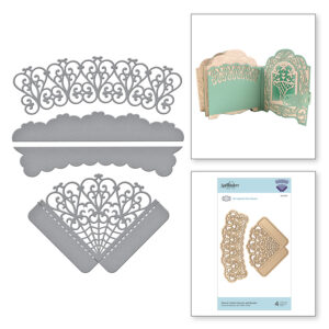 Woven Trellis Border and Corners S4-1033