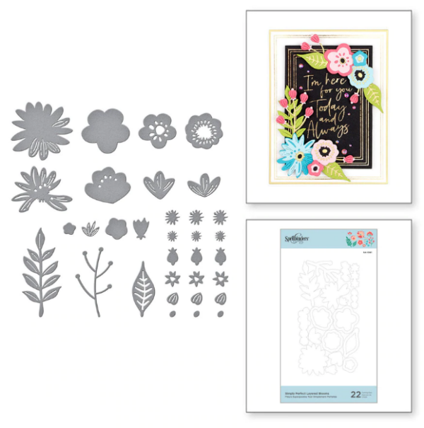 Simply Perfect Layered Blooms S4-1091