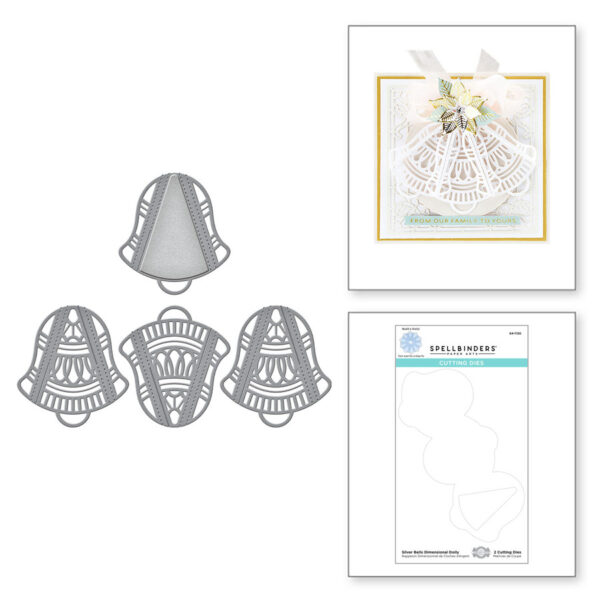 Silver Bells Dimensional Doily Etched Dies S4-1130