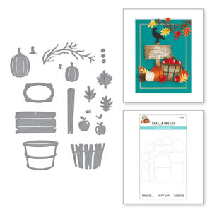 Welcome Fall Etched Dies S4-1136