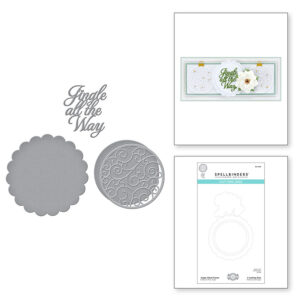 Jingle Word Frame Etched Dies S4-1145
