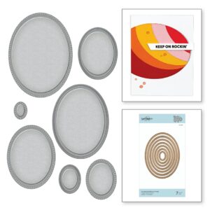 Scored and Pierced Ovals S4-906