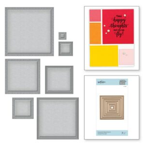 Scored and Pierced Squares S4-908