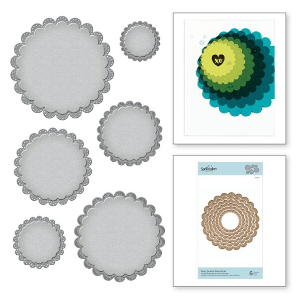 Fancy Scallop Edge Circles S4-911
