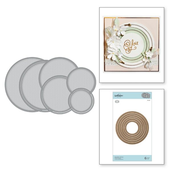 Hemstitch Circles S4-928