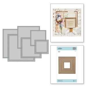 Hemstitch Squares S4-929