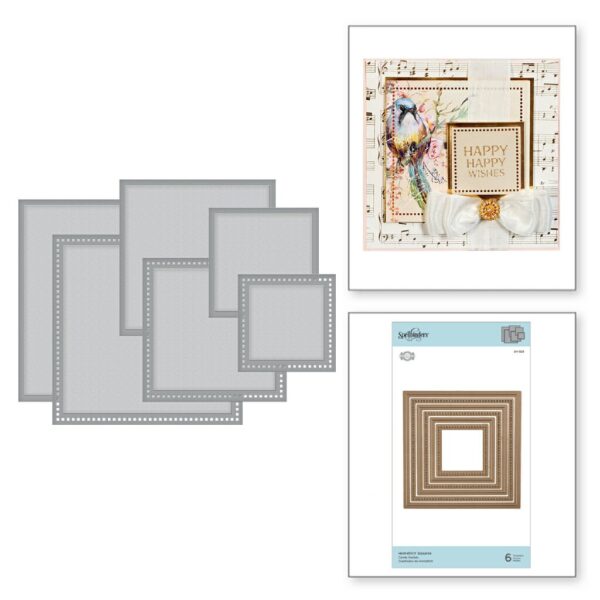 Hemstitch Squares S4-929