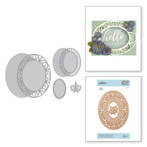 Lisette Oval Shadowbox Frame S5-391
