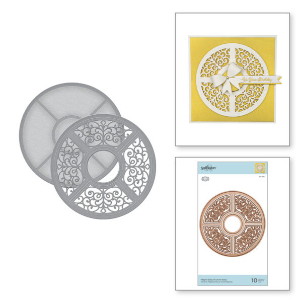 Filigree Drop In Circlet Doily S5-405