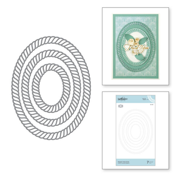 Elegant Twist Ovals S5-416