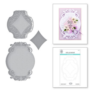 Romantic Chargeour Etched Dies S6-174