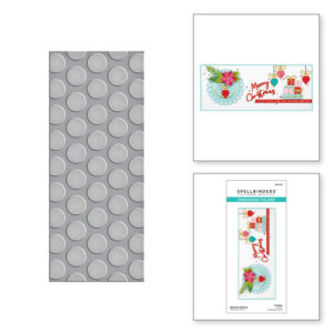Big Dot Slimline Embossing Folder SES-023