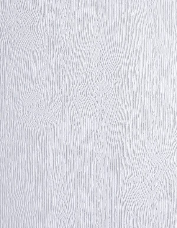 Memory Box Woodgrain Paper Pack White SH44001
