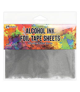 Tim Holtz Adirondack Alcohol Ink Foil Tape Sheets 4.25" x 5.5"