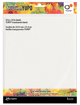Tim Holtz® Alcohol Ink YUPO® 8" x 10" Translucent