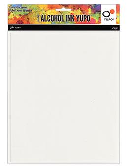 Tim Holtz® Alcohol Ink Yupo® White Cardstock 8 x 10, 25pk.