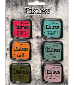 Tim Holtz Distress Enamel Pin Set #9
