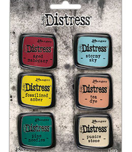 Tim Holtz Distress Enamel Pin Set #10