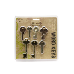 Tim Holtz® Idea-ology™ Findings - Word Keys