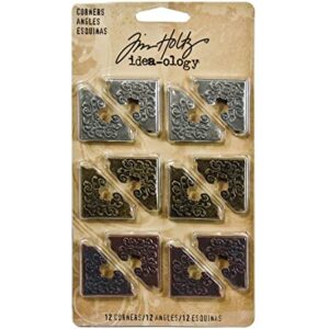 Tim Holtz® Idea-ology™ Findings - Metal Corners