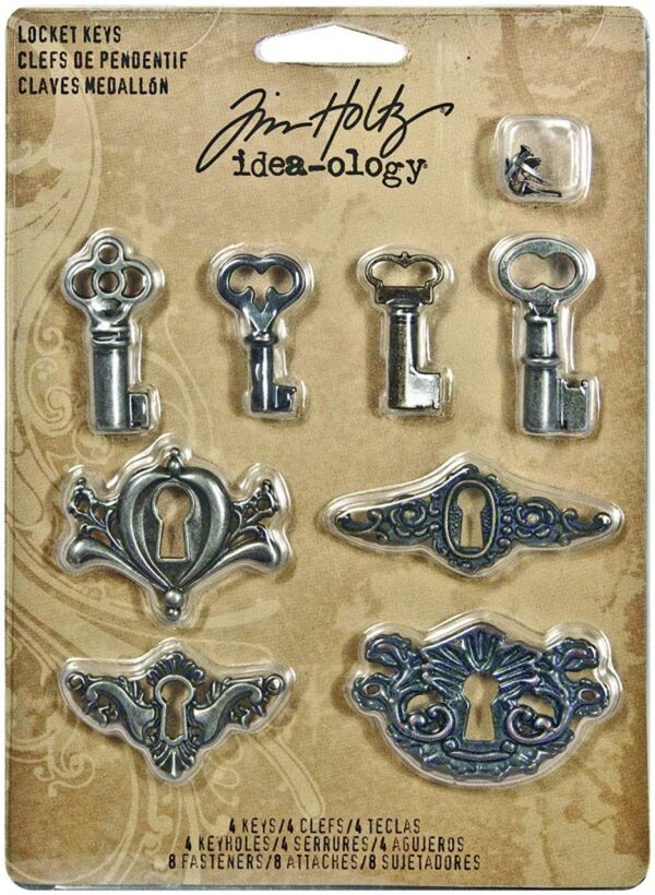Tim Holtz® Idea-ology™ Findings - Locket Keys
