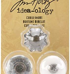 Tim Holtz® Idea-ology™ Findings - Curio Knobs