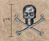 Tim Holtz® Idea-ology™ Adornments: Crossbones